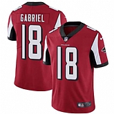 Nike Atlanta Falcons #18 Taylor Gabriel Red Team Color NFL Vapor Untouchable Limited Jersey,baseball caps,new era cap wholesale,wholesale hats